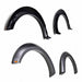 TrailFX PFFF3010S 2 In Tire Coverage Raptor Style Smooth Black ABS Plastic With LED Light Set of 4 - Truck Part Superstore