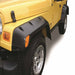 TrailFX PFFJ3001T 2 In Tire Coverage Flat Style Textured Black ABS Plastic Without LED Lights Set - Truck Part Superstore
