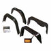 TrailFX PFFJ3002T 2 Inch Tire Coverage Textured Black ABS Plastic Set of 4 - Truck Part Superstore