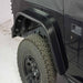 TrailFX PFFJ3002T 2 Inch Tire Coverage Textured Black ABS Plastic Set of 4 - Truck Part Superstore