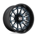 XD XD865210689A18N XD865 20X10 6X5.5 BLUE-MILL BLK-LP -18MM - Truck Part Superstore