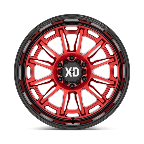 XD XD86529063900 XD865 20X9 6X135 RED-MILL BLK-LP 00MM - Truck Part Superstore