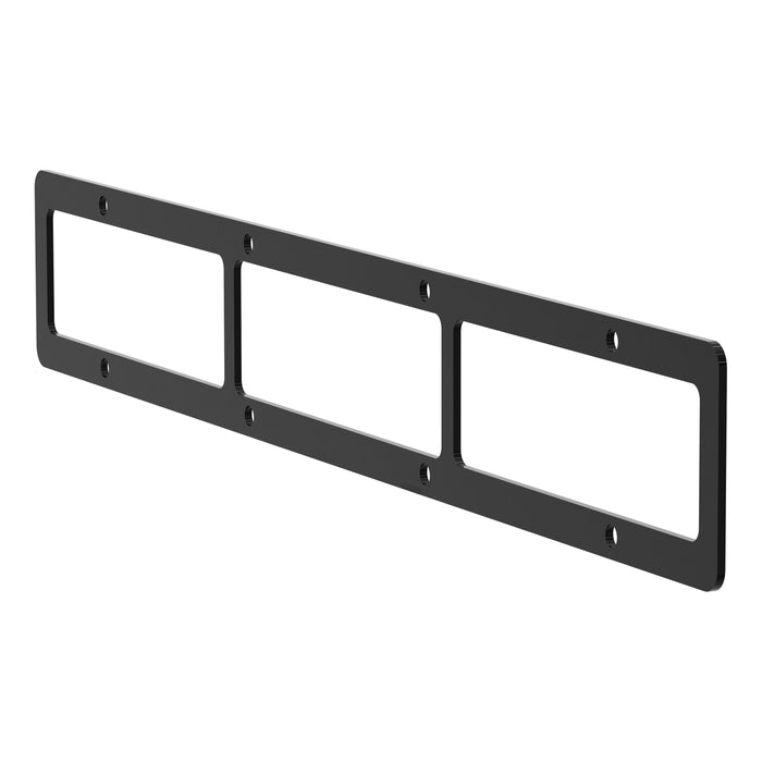 ARIES PJ20OB ARIES PJ20OB Pro Series 20-Inch Black Steel Grille Guard Light Bar Cover Plate - Truck Part Superstore