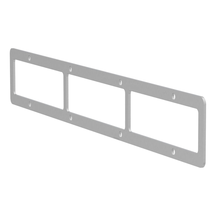 ARIES PJ20OS Pro Series 20-Inch Brushed Stainless Light Bar Cover Plate - Truck Part Superstore