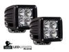 Black Horse Off Road PL1213 Clear Aluminum with Wiring kit and a switch - Truck Part Superstore