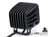 Black Horse Off Road PL1213 Clear Aluminum with Wiring kit and a switch - Truck Part Superstore