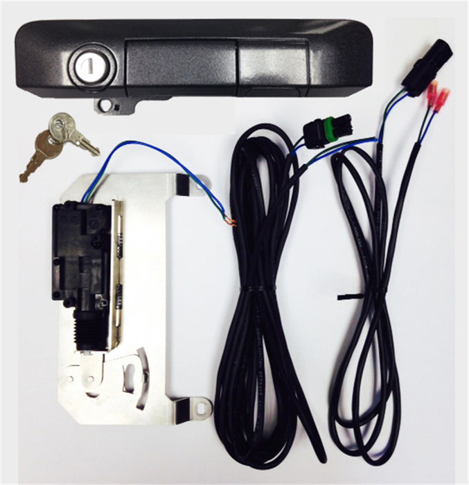 Pop & Lock PL85509 Toyota Tacoma Smart Lock Combo Standard-Magnetic Gray Metallic - Truck Part Superstore