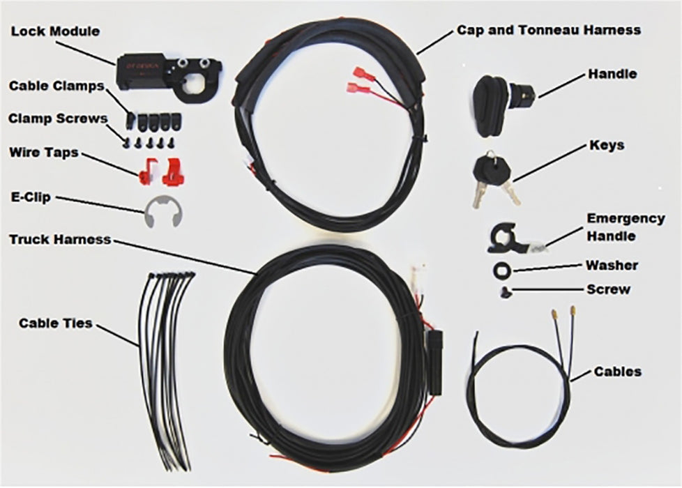 Pop & Lock PL9555 Remote Keyless Handle Kit - Truck Part Superstore
