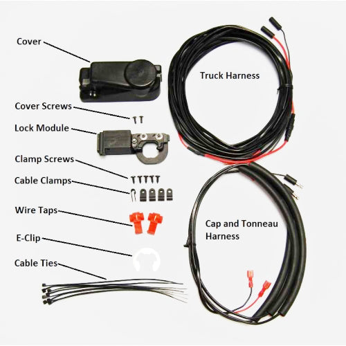 Pop & Lock PL9772 Power Lock Kit (without handle) - Truck Part Superstore