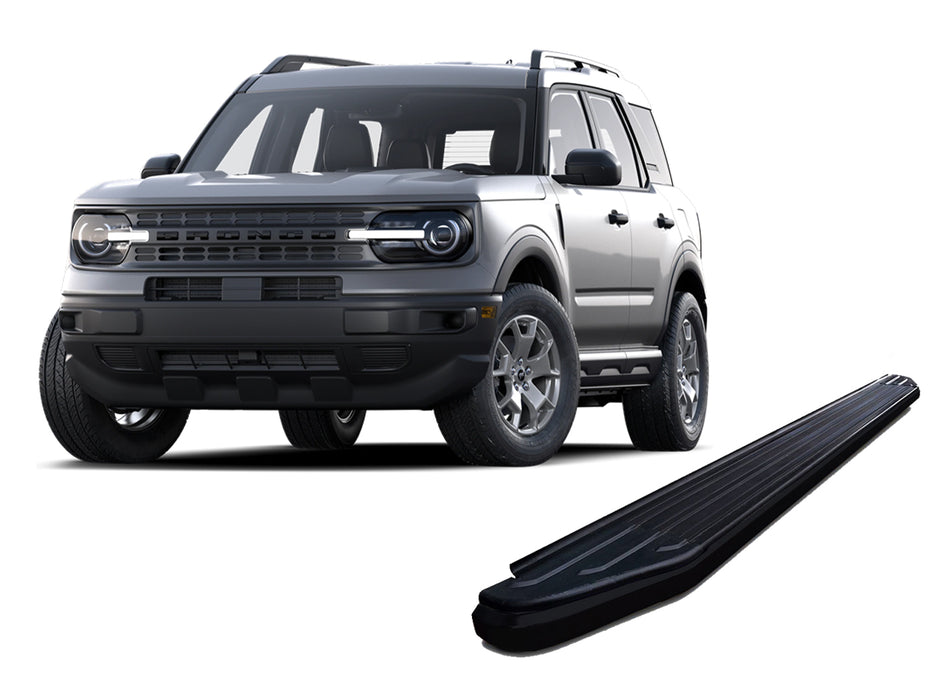 Black Horse Off Road PR-F1069BK Peerless Running Boards - Truck Part Superstore