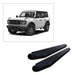 Black Horse Off Road PR-F1272BK Peerless Running Boards - Truck Part Superstore