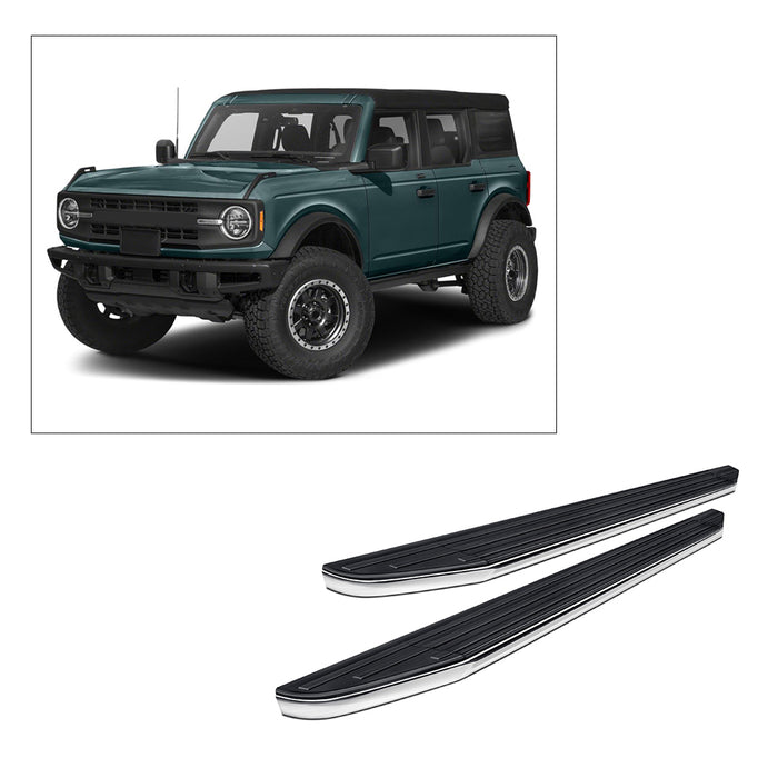 Black Horse Off Road PR-F1272 Premium Running Boards - Truck Part Superstore