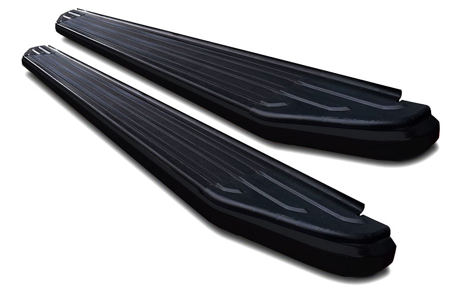 Black Horse Off Road PR-F4-91BK Peerless Running Boards - Truck Part Superstore