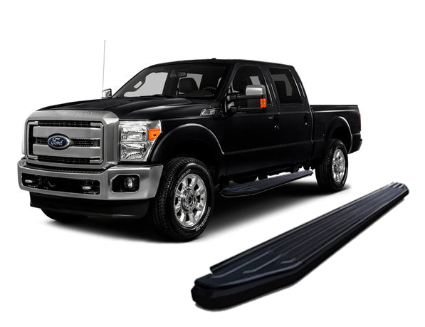 Black Horse Off Road PR-F4-91BK Peerless Running Boards - Truck Part Superstore