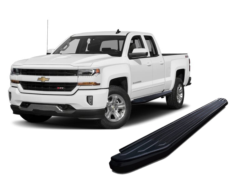 Black Horse Off Road PR-G379BK Peerless Running Boards - Truck Part Superstore