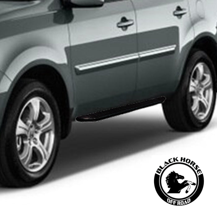 Black Horse Off Road PR-HOP109BK Peerless Running Boards - Truck Part Superstore