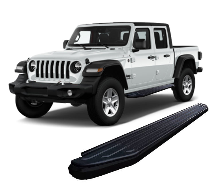 Black Horse Off Road PR-J479BK Peerless Running Boards - Truck Part Superstore