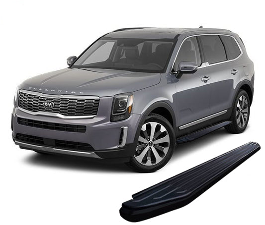 Black Horse Off Road PR-K376BK Peerless Running Boards - Truck Part Superstore