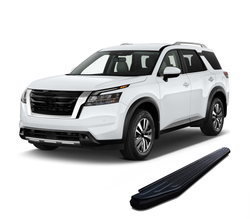 Black Horse Off Road PR-NI372BK Peerless Running Boards - Truck Part Superstore