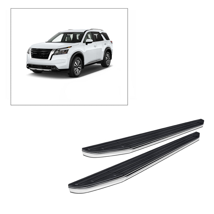 Black Horse Off Road PR-NI372 Premium Running Boards - Truck Part Superstore