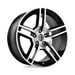 Performance Replicas 101BM-816524 PR101 18X10 5X4.5 G-BLK MACH 24MM - Truck Part Superstore