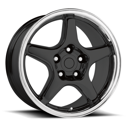 Performance Replicas 103B-796138 PR103 17X9.5 5X4.75 G-BLK MACH-LP 38MM - Truck Part Superstore