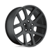 Performance Replicas 107B-298525 PR107 20X9 5X5.5 M-BLK 25MM - Truck Part Superstore