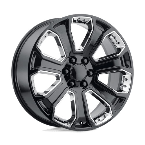 Performance Replicas 113GC-2295824 PR113 22X9 6X5.5 G-BLK CHR ACC 24MM - Truck Part Superstore