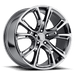 Performance Replicas 137BC-217350 PR137 20X10 5X5.0 BLK CHR 50MM - Truck Part Superstore