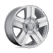 Performance Replicas 147S-285831 PR147 20X8.5 6X5.5 SLV MACH 31MM - Truck Part Superstore