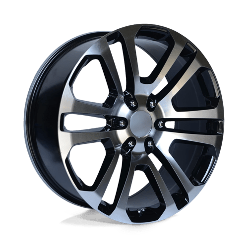 Performance Replicas 158BM-2295824 PR158 22X9 6X5.5 G-BLK MACH 24MM - Truck Part Superstore