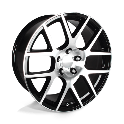 Performance Replicas 163BM-299020 PR163 20X9 5X115 G-BLK MACH 20MM - Truck Part Superstore