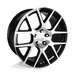 Performance Replicas 163BM-299020 PR163 20X9 5X115 G-BLK MACH 20MM - Truck Part Superstore