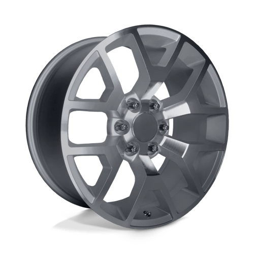 Performance Replicas 169S-2295828 PR169 22X9 6X5.5 SLV MACH 28MM - Truck Part Superstore