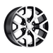 Performance Replicas 169BM-2415831 PR169 24X10 6X5.5 G-BLK MACH 31MM - Truck Part Superstore