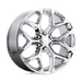 Performance Replicas 176C-2615824 PR176 26X10 6X5.5 CHROME 24MM - Truck Part Superstore