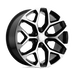 Performance Replicas 176BM-2815831 PR176 28X10 6X5.5 G-BLK MACH 31MM - Truck Part Superstore