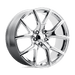 Performance Replicas 181C-297334 PR181 20X9 5X5.0 CHROME 34MM - Truck Part Superstore