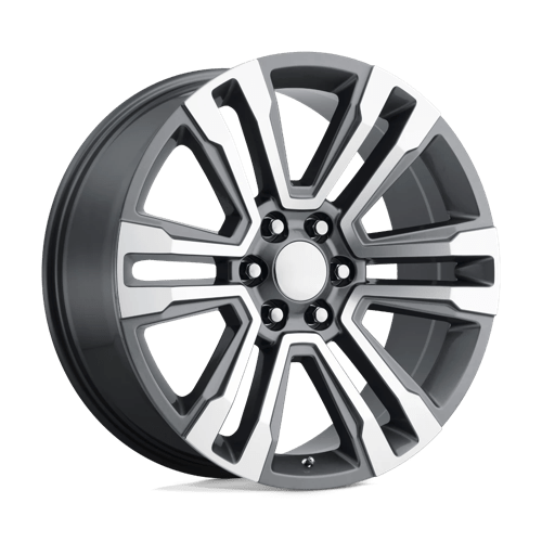 Performance Replicas 182GM-295824 PR182 20X9 6X5.5 G-MTL MACH 24MM - Truck Part Superstore