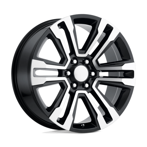 Performance Replicas 182BM-2295824 PR182 22X9 6X5.5 G-BLK MACH 24MM - Truck Part Superstore