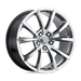 Performance Replicas 184H-217350 PR184 20X10 5X5.0 HYPER SLV 50MM - Truck Part Superstore