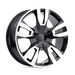 Performance Replicas 188BM-2415831 PR188 24X10 6X5.5 G-BLK MACH 31MM - Truck Part Superstore