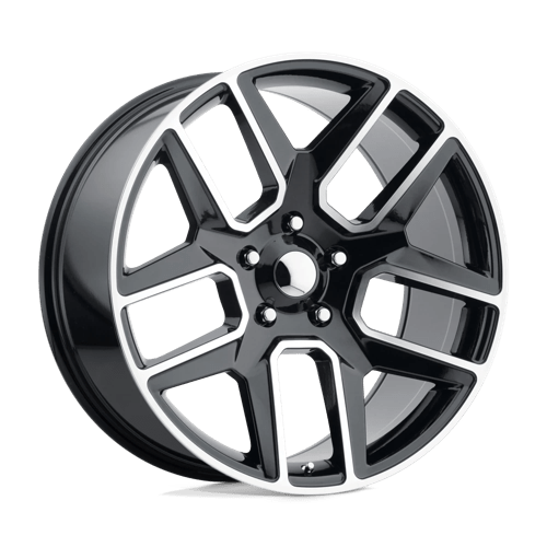 Performance Replicas 192BM-2218525 PR192 22X10 5X5.5 G-BLK MACH 25MM - Truck Part Superstore