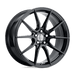 Performance Replicas 193GB-796524 PR193 17X9 5X4.5 G-BLK 24MM - Truck Part Superstore