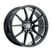 Performance Replicas 193MS-296530 PR193 20X9 5X4.5 G-BLK MACH 30MM - Truck Part Superstore