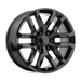 Performance Replicas 196SB-295828 PR196 20X9 6X5.5 S-BLK 24MM - Truck Part Superstore