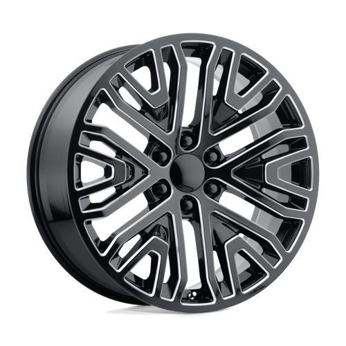 Performance Replicas 197M-2295828 PR197 22X9 6X5.5 G-BLK MILL 28MM - Truck Part Superstore