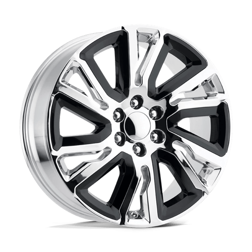 Performance Replicas 202CG-2295828 PR202 22X9 6X5.5 CHR BLK-ACC 28MM - Truck Part Superstore