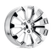 Performance Replicas 204C-2295828 PR204 22X9 6X5.5 CHROME 28MM - Truck Part Superstore