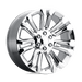 Performance Replicas 205C-2295824 PR205 22X9 6X5.5 CHROME 24MM - Truck Part Superstore